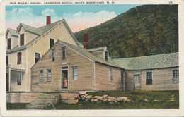 Old Willey House, Crawford Notch, White Mountains, New Hampshire  Crease Bottom Left - White Mountains