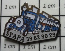 911c Pin's Pins / Beau Et Rare / TRANSPORTS / PETIT TRAIN TOURISTIQUE SFAPA - Transports