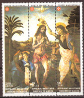 Italia S.M.O.M. 1985 San Giovanni Battista UnN°238/240 Trittico MNH/** Vedere Scansione - Lotti E Collezioni