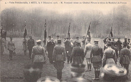 CPA - MILITARIAT - METZ - 8/12/1918 - POINCARE Remet Au Général Pétain Le Bâton De Maréchal De France - Characters