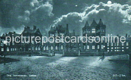 THE INFIRMARY LEEDS OLD  B/W POSTCARD YORKSHIRE BY D.F. & CO YORK - Leeds