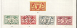 Nouvelle Hébrides YT 32, 54 N* Infime 49/51 Oblit - Unused Stamps