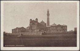 Birmingham University, Warwickshire, 1918 - City Series Postcard - Birmingham