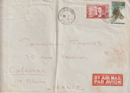 COTE D'IVOIRE - 1959 - MIXTE AVANT Et APRES INDEPENDANCE ! Sur ENVELOPPE GF De ABIDJAN PLATEAU => COLMAR - Cartas & Documentos