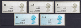 203 GRANDE BRETAGNE 2014 - Grand K De Kg - Distributeur Adhesif - Neuf ** (MNH) Sans Charniere - Post & Go (automaten)