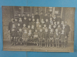 Carte Photo Ecole Communale De Garçons à Péruwelz - Péruwelz