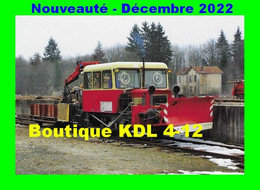 RU 2007 - Draisine Billard Chasse-neige N° 6.261 En Gare - ANDELOT - Jura - SNCF - Matériel