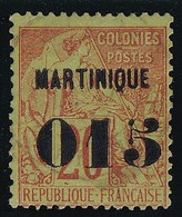 Martinique N°6 - Oblitéré - TB - Gebruikt