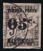 Martinique N°19 - Variété Impression Défectueuse - Oblitéré - TB - Used Stamps