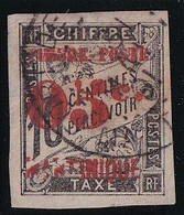 Martinique N°23 - Variété Caractères "Martinique" Défectueux - Oblitéré - TB - Usati