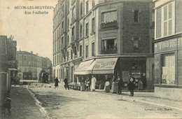 Bécon Les Bruyères * La Rue Faidherbe * épicerie Produits De Choix - Other & Unclassified