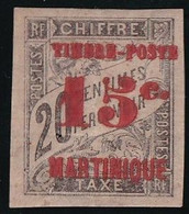 Martinique N°25 - Neuf * Avec Charnière - 1 Trou Vermiculaire Sinon TB - Ongebruikt