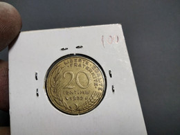 FRANCE 20 CENTIMES 1982 KM# 930 (G#33-100) - 20 Centimes