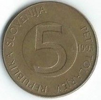 MM633 - SLOVENIË - SLOVENIA - 5 TOLARJEV 1993 - Slovenia