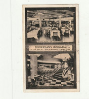 Zimmerman's Hungaria, 163 W, 46th St. - East Of Broadway, New York City - Cafes, Hotels & Restaurants