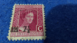 LÜKSEMBURG- 1914-24 - DÜCHESS MARİE ADELAİDE- 10C DAMGALI SÜRSARJLI - 1914-24 Maria-Adelaide