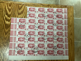 Bloc De 38 TimbresNo 329 Oblitérés Saint Pierre Et Miquelon - Used Stamps