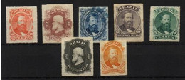 Brasil Nº 30/36. Año 1876/77 - Unused Stamps