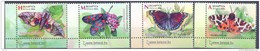 2016. Belarus, Butterflies Of Belarus, Set, Mint/** - Belarus