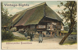 Black Forest: Schwarzwälder Bauernhaus (Vintage PC 1905) - Hornberg