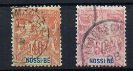 Nossi-Be Nº 36/7 Año 1894 - Usati