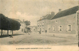 Auvers St Georges * La Place Du Village - Autres & Non Classés