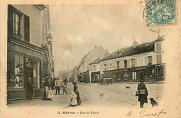 Bièvres * La Rue De Paris * Mercerie * Pharmacie * épicerie Du Parc - Bievres