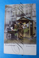 Petit Metiers Ambulante. Marchande De Fleurs Paris D 75 - Street Merchants