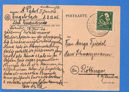 Allemagne Zone Soviétique 1945 Carte Postale De Friedrichroda (G11764) - Sonstige & Ohne Zuordnung