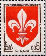 FRANCE Yvert N°1230 Neuf Sans Gomme (Armoiries De Lille) - Unused Stamps