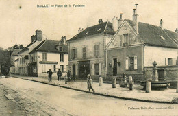 Baillet En France * Hôtel BOUTAGNON Restaurant , Place De La Fontaine * Villageois - Baillet-en-France