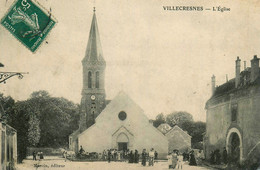 Villecresnes * Place De L'église Du Village * Villageois - Villecresnes