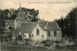 Locquénolé * Environs De Morlaix * église Et Cimetière Du Village - Autres & Non Classés