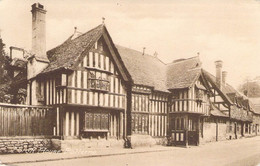 CPA Royaume Uni - Angleterre - Wiltshire - Porch House Potterne - Printed In England - Maison - Rue - Croisillons - Otros & Sin Clasificación