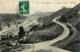 St Brieuc * Le Légué , La Route Et La Vallée * Le Train * Ligne Chemin De Fer - Saint-Brieuc