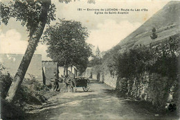 St Aventin * La Route Du Lac D'oo Et L'église Du Village * Environs De Luchon * Attelage - Other & Unclassified