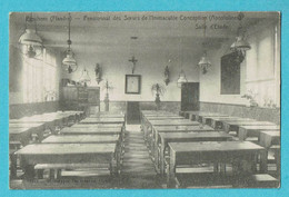 * Berchem - Kluisbergen (Oost Vlaanderen) * (Héliotypie De Graeve, Nr 11223) Pensionnat Des Soeurs Immaculée Salle étude - Kluisbergen