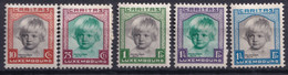 LUXEMBURG 1931 CARITAS SET MH HEAVY  HINGES - 1926-39 Charlotte Right-hand Side