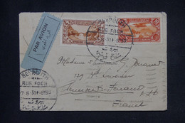 LIBAN - Enveloppe De Beyrouth Pour Clermont Ferrand Par Avion En 1931  - L 135965 - Brieven En Documenten