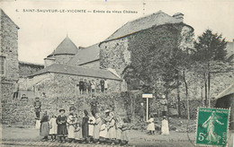SAINT SAUVEUR LE VICOMTE - Entrée Du Vieux Château. - Saint Sauveur Le Vicomte