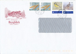 Switzerland Cover 4-2-2011 With Topic Stamps BIRDS - Storia Postale