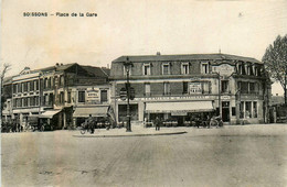 Soissons * Place De La Gare * Hôtel Restaurant Café TERMINUS - Soissons