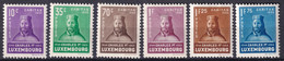 LUXEMBURG 1935 CARITAS SET MH HEAVY  HINGES - 1926-39 Charlotte Right-hand Side