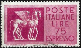 Italy 1958 - Mi 1002 - YT E 43 ( Express - Etruscan Winged Horses ) - Correo Urgente/neumático