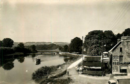 Charly Sur Marne * Vue Sur Le Bac Et L'écluse Du Village * Hôtel Restaurant - Autres & Non Classés