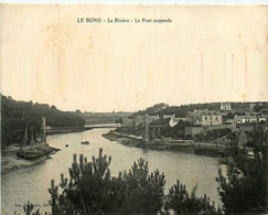 Auray * Le Bono * La Rivière * Vue Sur Le Pont Suspendu - Auray