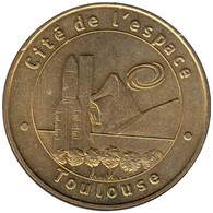 31-0100 - JETON TOURISTIQUE MDP - Cité Espace - Fusée Ariane - 2 Points - 2001.2 - 2001