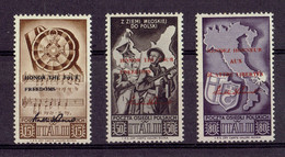 POLOGNE - POSTE COLONIE POLONAISE EN ITALIE - LOT TP X - Autres & Non Classés