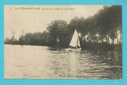 * Overmere Donk (Berlare) * (Edition G. De Smet, Schoonaarde, Nr 7) Lac D'Overmeire Donck, Lac, Sentier De La Canardière - Berlare