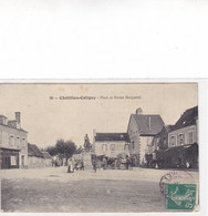 Loiret - Chatillon-Coligny - Place Et Statue Becquerel - Chatillon Coligny